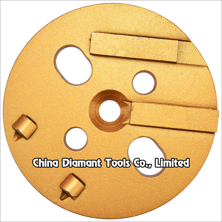 4 inches 100mm magnetic PCD diamond disc floor grinding wheel for concrete terrazzo