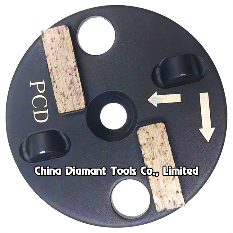 4 inches 100mm magnetic PCD diamond disc floor grinding wheel for concrete terrazzo
