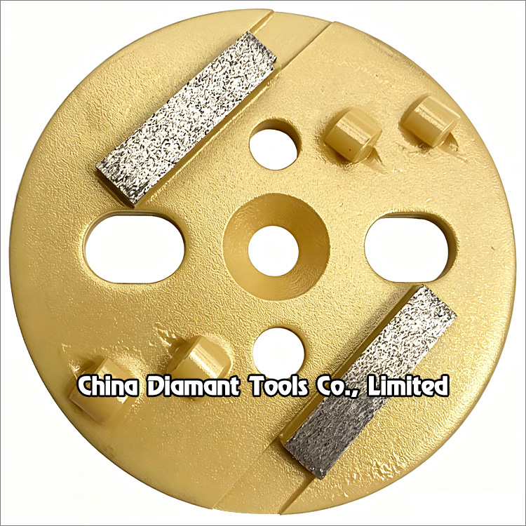 4 inches 100mm magnetic PCD diamond disc floor grinding wheel for concrete terrazzo