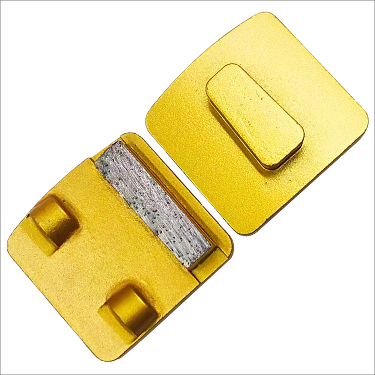 PCD diamond grinding shoe for Redi-lock holder of Husqvarna floor grinders