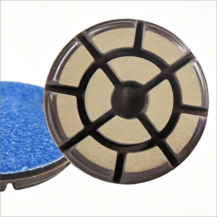 3 inches 80mm hybrid copper bond diamond floor polishing pads