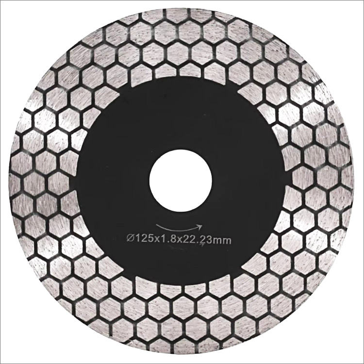Diamond cutting grinding disc for ceramic porcelain tile marble