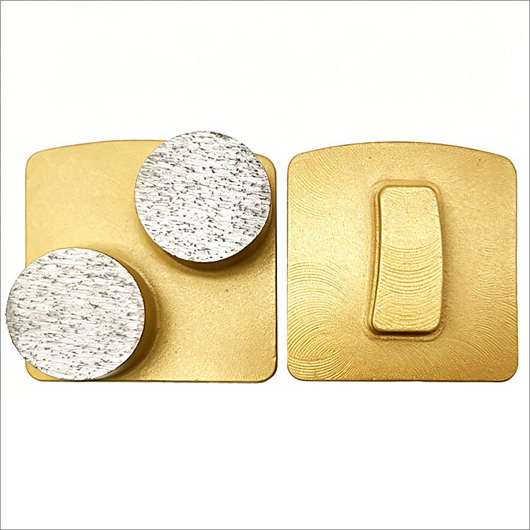 Diamond grinding shoes for Klindex floor grinder cylindrical segments