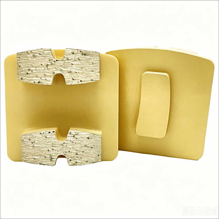 Diamond grinding shoes for Klindex floor grinder 8 shape segments