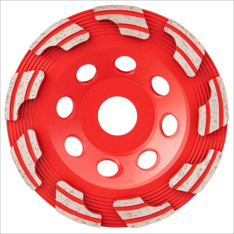 Diamond grinding cup wheels for concrete -&nbsp;boot shape segments